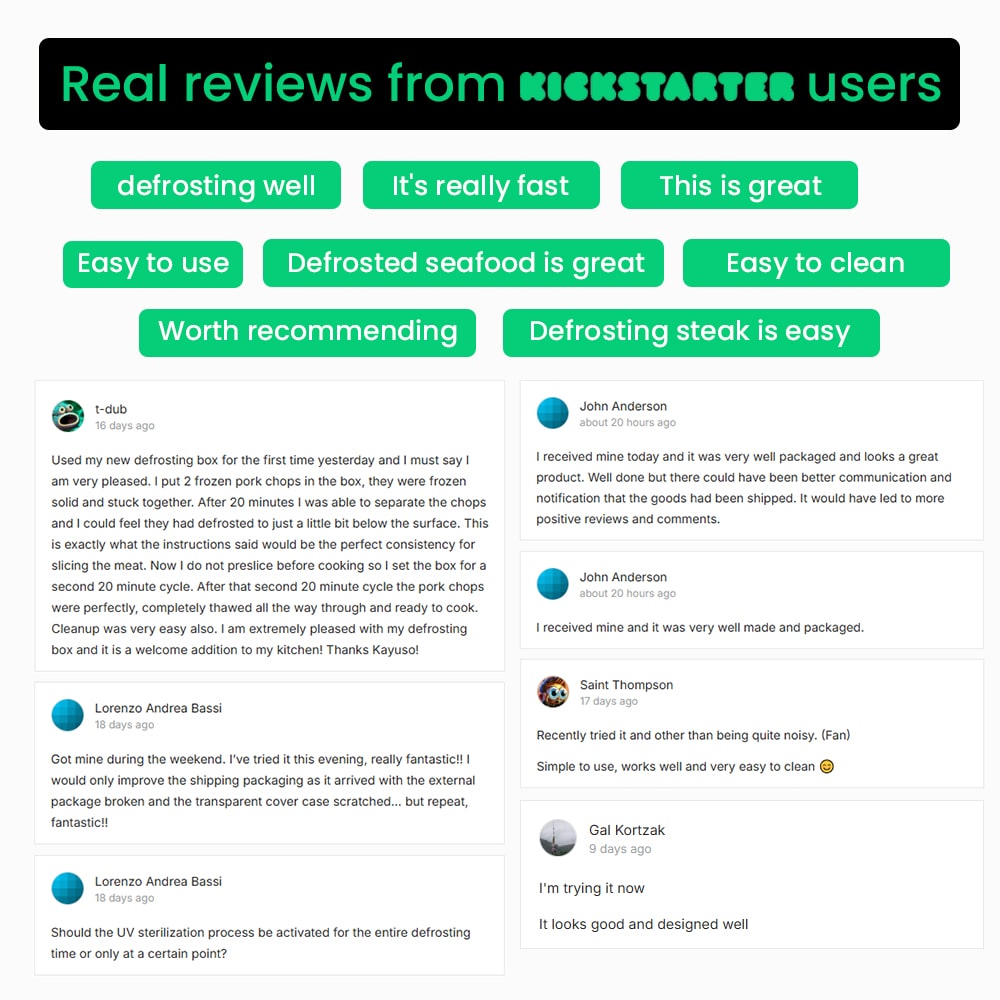 🎁Last Day Promotion 50% OFF🔥KAYUSO Quick Defrost Box