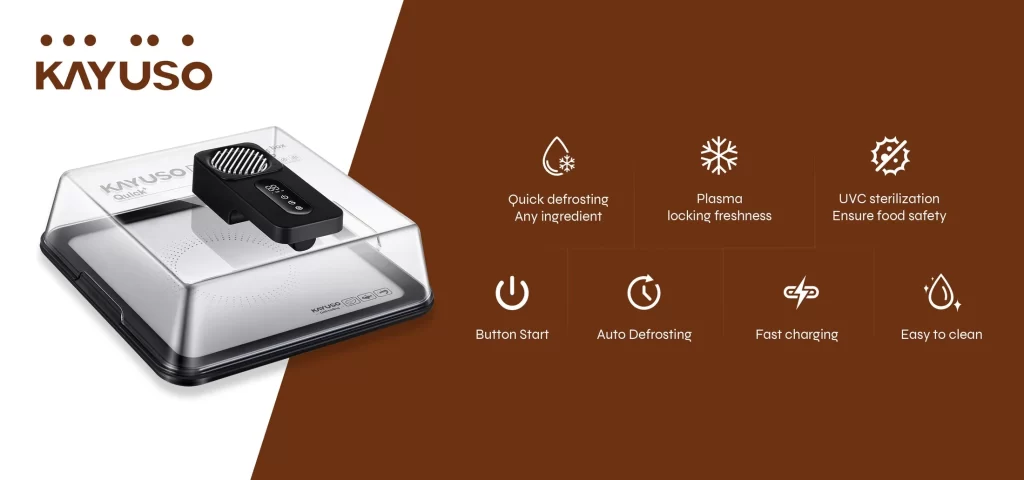 15.KAYUSO Quick Defrost Tray
