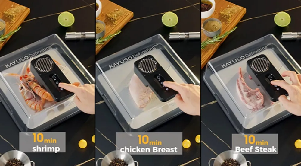kayuso-quick-defrost-tray-for-holiday-cooking-2